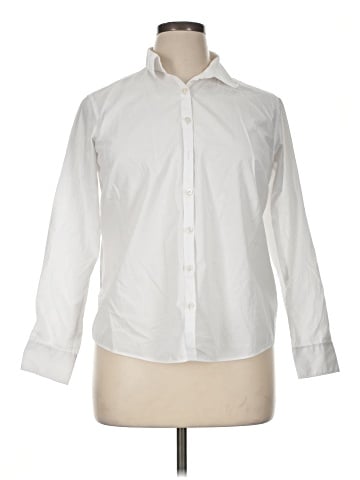 Lands' End Long Sleeve Button-Down Shirt (view 1)