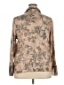 Primark Floral Tan Long Sleeve Blouse Size 18 - 20 - photo 2