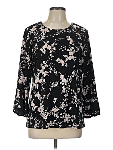Karl Lagerfeld Paris 3/4 Sleeve Blouse (view 1)