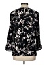 Karl Lagerfeld Paris Black 3/4 Sleeve Blouse Size L - photo 2