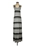 Gap 100% Rayon Stripes Gray Casual Dress Size S - photo 1