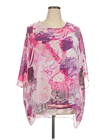 Cj Banks 3/4 Sleeve Blouse (view 1)