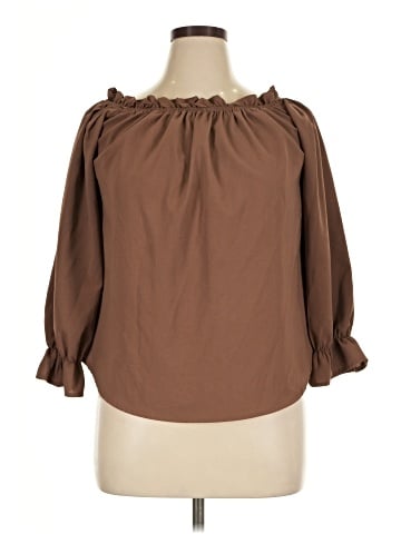 Unbranded 3/4 Sleeve Blouse (view 1)