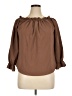 Unbranded Brown 3/4 Sleeve Blouse Size XL - photo 1