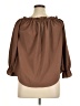 Unbranded Brown 3/4 Sleeve Blouse Size XL - photo 2