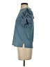Vince Camuto Teal Short Sleeve Top Size XS - photo 5