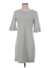 Kenar Solid Gray Casual Dress Size S - photo 1