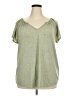 Misia Green Short Sleeve Top Size 2X - photo 1
