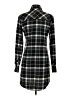 Athleta Plaid Black Long Sleeve Button-Down Shirt Size XS - photo 2