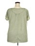 Misia Green Short Sleeve Top Size 2X - photo 2