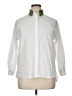 Assorted Brands Solid White Long Sleeve Button-Down Shirt Size 1X (estimated) - photo 1