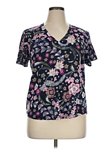 Ann Taylor LOFT Short Sleeve T-Shirt (view 1)