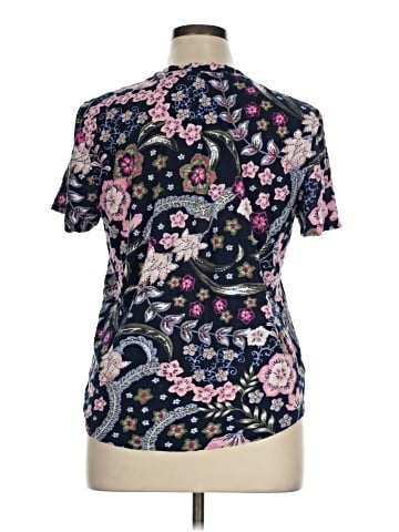 Ann Taylor LOFT Short Sleeve T-Shirt (view 2)