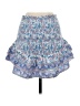 Saylor 100% Cotton Paisley Blue Casual Skirt Size S - photo 2