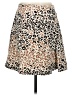 Worth Animal Print Tan Casual Skirt Size 4 - photo 1