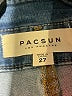 PacSun Blue Overalls Size 27 waist - photo 4