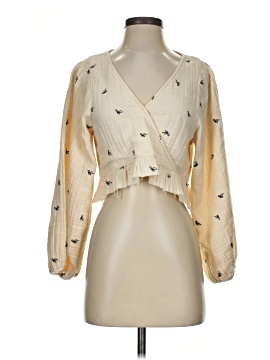Madewell 3/4 Sleeve Blouse (view 1)