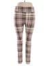Lularoe Plaid Brown Leggings Size 1X (Tall & Curvy) - photo 1