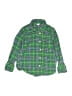 Baby Gap 100% Cotton Plaid Green Long Sleeve Button-Down Shirt Size 5T - photo 1