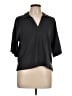 Splendid Black 3/4 Sleeve Blouse Size L - photo 1