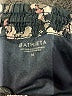 Athleta 100% Polyester Floral Black Shorts Size M - photo 3