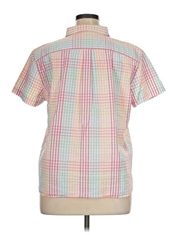 L.L.Bean Short Sleeve Button-Down Shirt (view 2)
