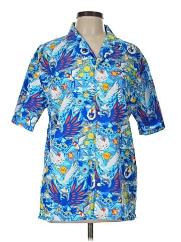 Assorted Brands Short Sleeve Button-Down Shirt (view 1)