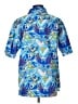 Assorted Brands Paisley Floral Blue Short Sleeve Button-Down Shirt Size L - photo 2