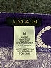 IMAN Paisley Purple 3/4 Sleeve T-Shirt Size M - photo 7