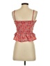 Trixxi 100% Polyester Red Sleeveless Blouse Size S - photo 2