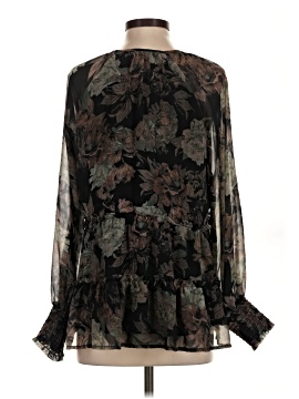 Laurel Grey Long Sleeve Blouse (view 2)