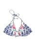Nanette Lepore Paisley Blue Swimsuit Top Size S - photo 1