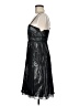 Calvin Klein Metallic Black Cocktail Dress Size M (estimated) - photo 5