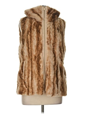 Calvin Klein Faux Fur Vest (view 1)