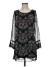 Charlotte Russe 100% Polyester Paisley Black Cocktail Dress Size S - photo 1