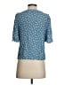 Sézane 100% Viscose Blue 3/4 Sleeve Blouse Size EU (FR) 34 / US 2 - photo 2