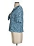 Sézane 100% Viscose Blue 3/4 Sleeve Blouse Size EU (FR) 34 / US 2 - photo 5