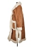 Boohoo 100% Polyester Brown Coat Size 10 - photo 5