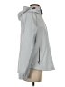 Active by Old Navy 100% Polyester Solid Silver Windbreaker Size XS - photo 4