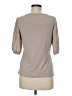 T Tahari Tan Short Sleeve Top Size M - photo 2