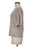 T Tahari Tan Short Sleeve Top Size M - photo 5