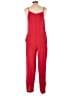 Unbranded Solid Red Jumpsuit Size XXL - photo 2