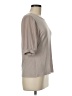 T Tahari Tan Short Sleeve Top Size M - photo 4