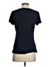 Basic Editions Blue Short Sleeve Top Size S - photo 2