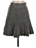 Zara Chevron-herringbone Gray Casual Skirt Size S - photo 1