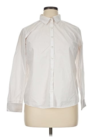 Lands' End Long Sleeve Button-Down Shirt (view 1)