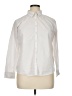 Lands' End Ivory Long Sleeve Button-Down Shirt Size 14 (petite) - photo 1