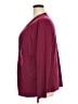 Just My Size Burgundy Long Sleeve Blouse Size 3X Plus - photo 5
