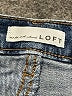 Ann Taylor LOFT Hearts Blue Jeans Size 26 waist - photo 4
