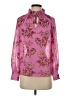J.Crew Pink Long Sleeve Blouse Size XS - photo 1